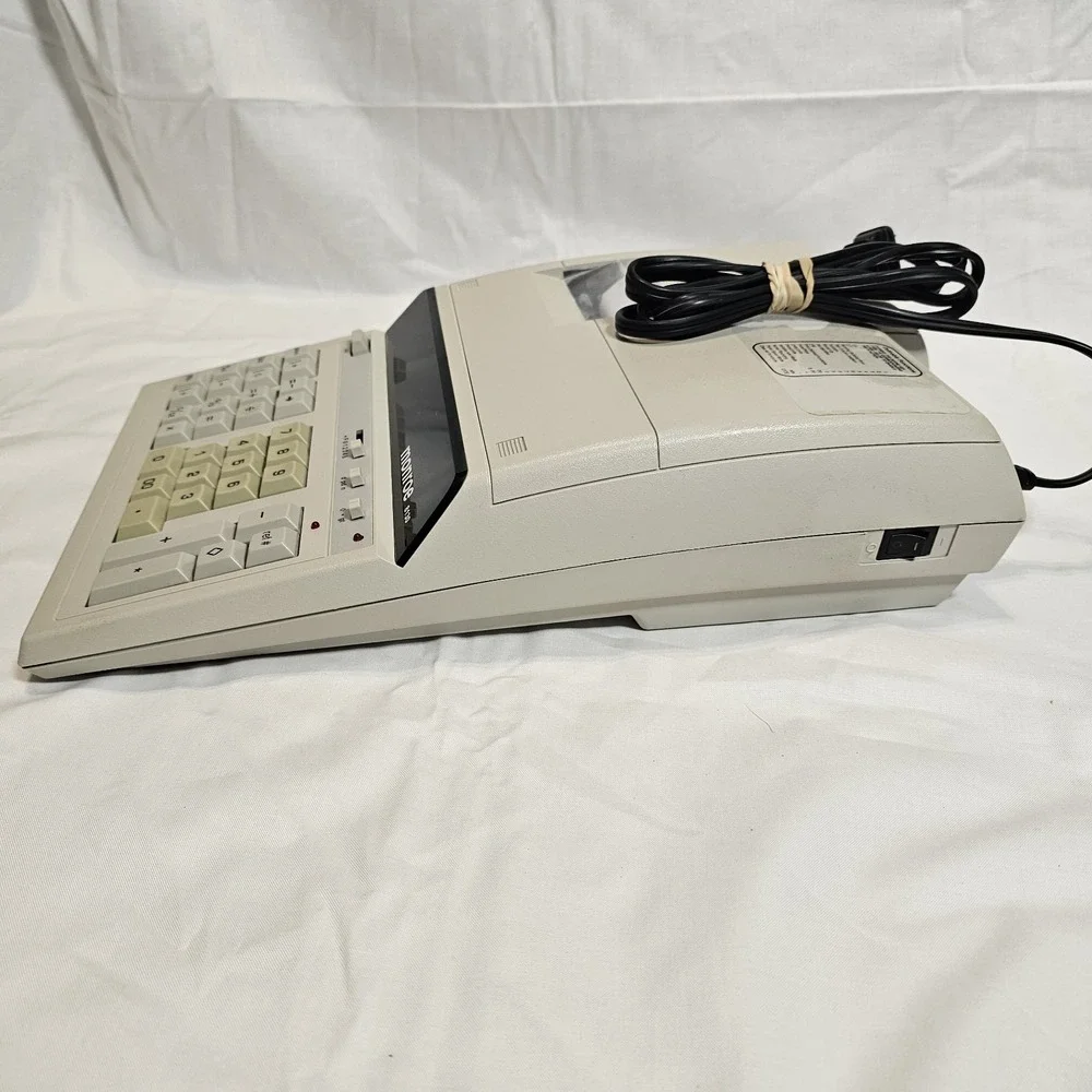 Monroe 8130 Heavy Duty Printing Calculator- Accounting/Purchasing Tested & Works